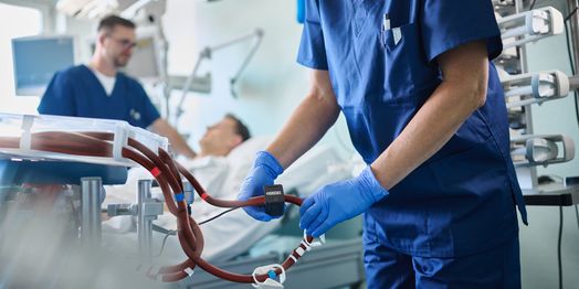 Flow-Bubble Sensors for Heart-Lung Machines