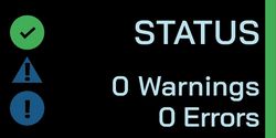 Status Information Page of SONOFLOW CO.55 SD V3.0 Touch Display Status Information Page of SONOFLOW CO.55 SD V3.0 Touch Display