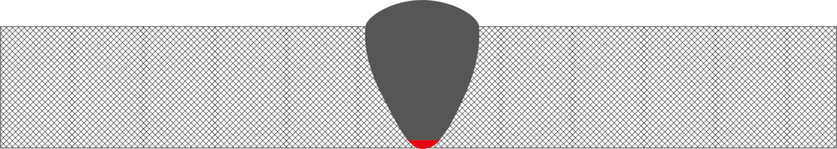[Translate to USA:] Typical Defect: Incomplete Penetration