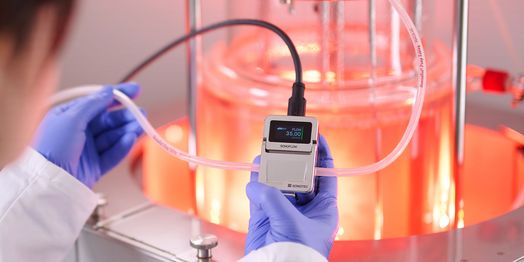 Non-contact flow meters & bubble detectors for bioprocessing applications