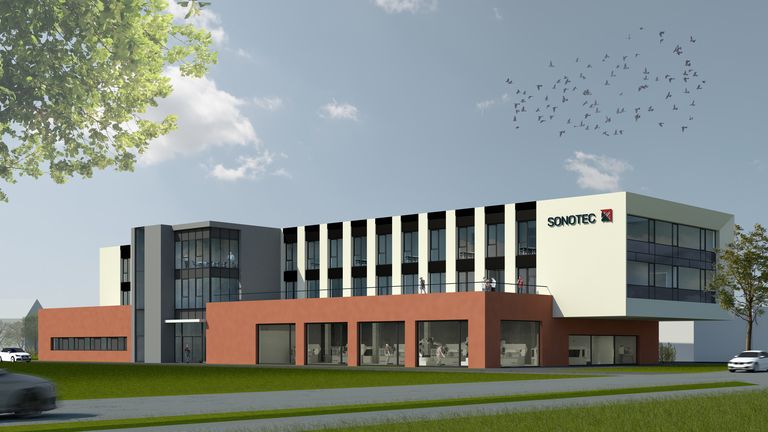 Visualization new building Vollack
