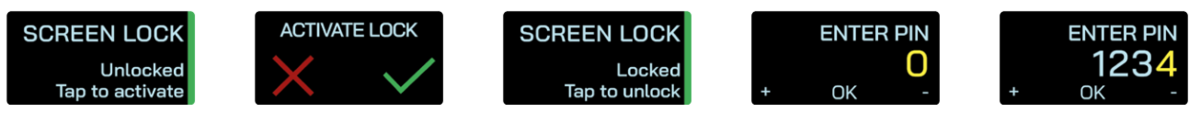 Screen Lock Page of SONOFLOW CO.55 SD V3.0 Touch Display Screen Lock Page of SONOFLOW CO.55 SD V3.0 Touch Display